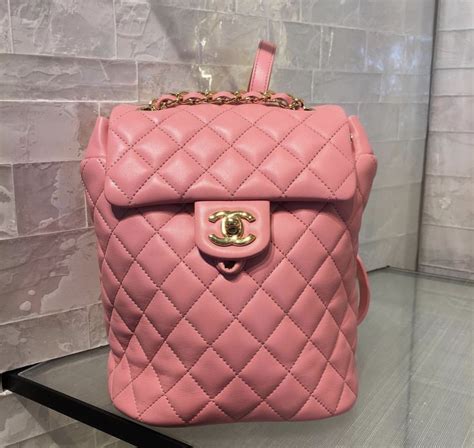 chanel pink gabrielle backpack|chanel gabrielle backpack discontinued.